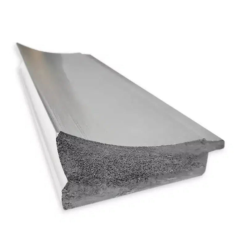 32" x 26" Non-Beveled Flair Polished Nickel Wall Mirror - Amanti Art: Modern Rectangle, Includes Mounting Hardware