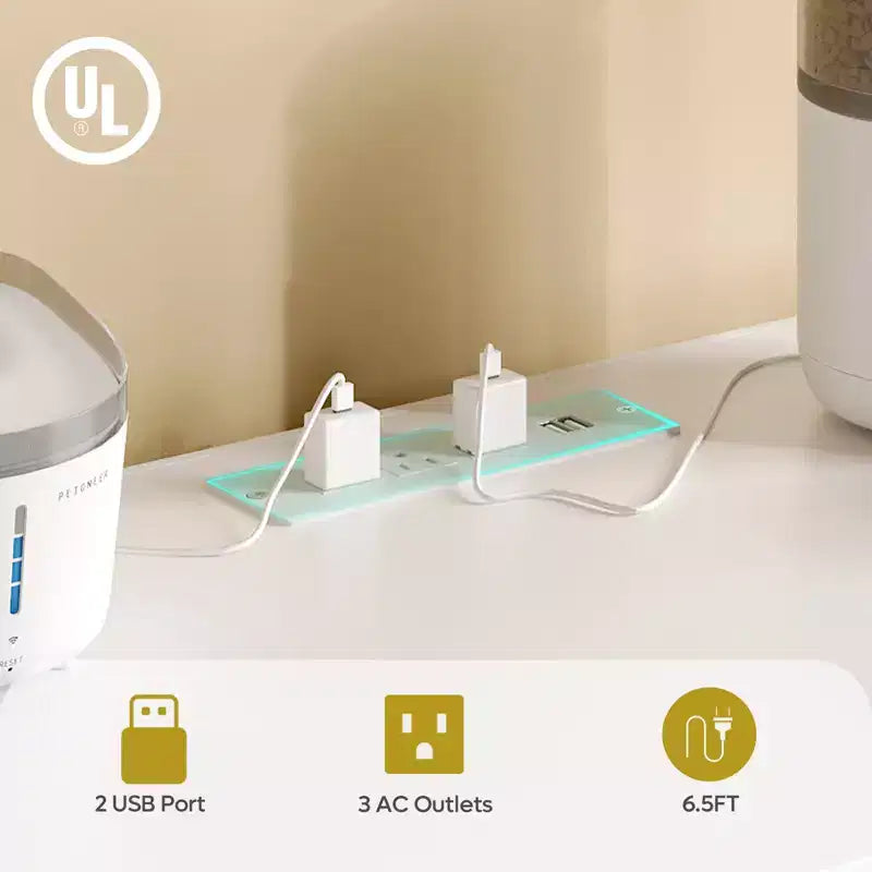 Meuble cache-litière pour chat avec station de recharge, tapis de litière et toilettes pour chat