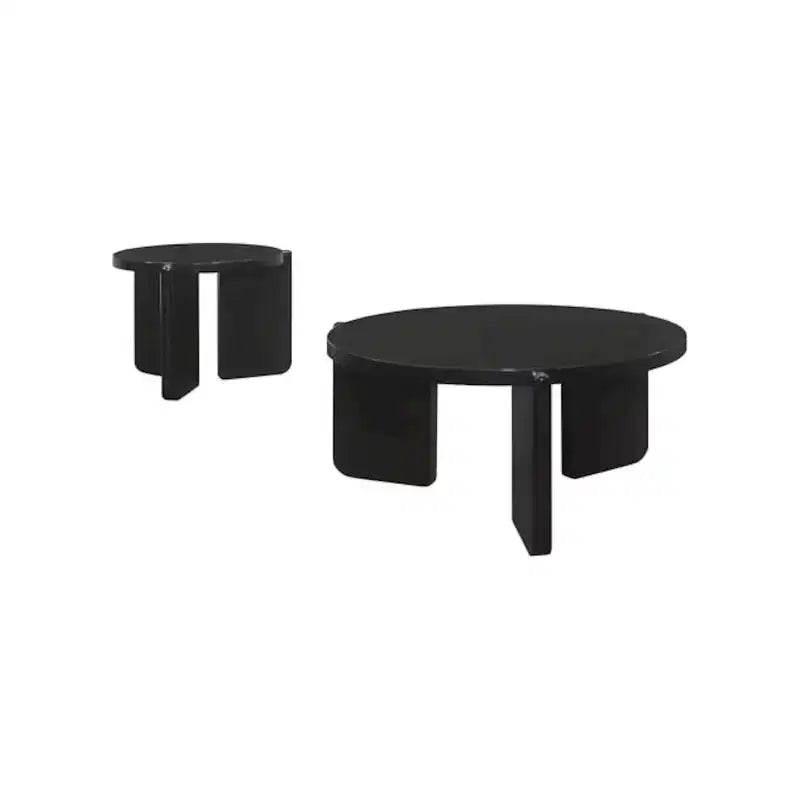 Coaster,Cordova 2-piece Solid Wood Coffee and End Table Set