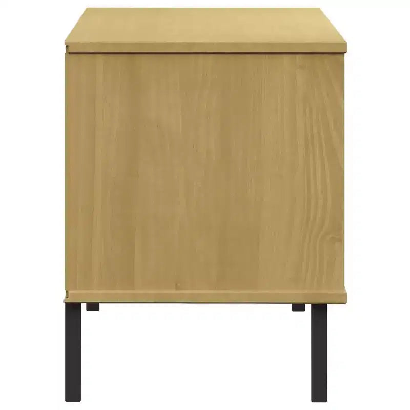 vidaXL Shoe Cabinet Shoe Cubby with 6 Compartments Shoe Rack Solid Pine Wood