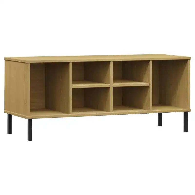 vidaXL Shoe Cabinet Shoe Cubby with 6 Compartments Shoe Rack Solid Pine Wood