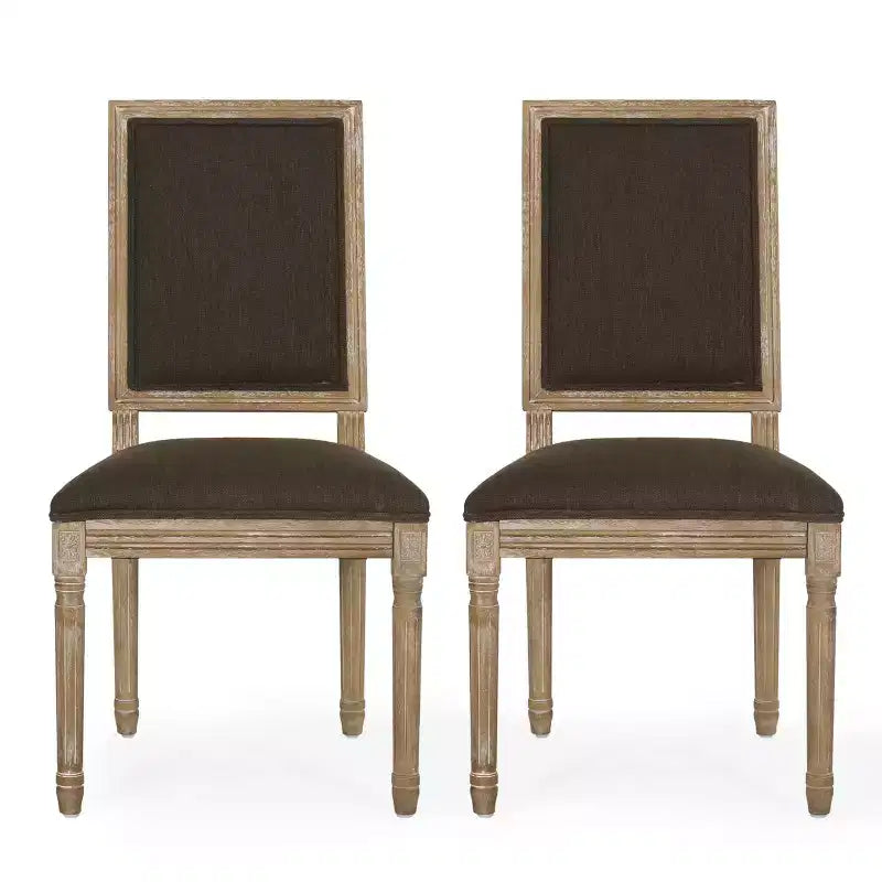 MAYEERTY Classic Dining Chair, Sturdy Frame Comfortable Seat, Dining Room Seating