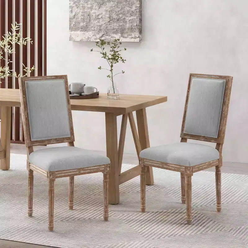 MAYEERTY Classic Dining Chair, Sturdy Frame Comfortable Seat, Dining Room Seating