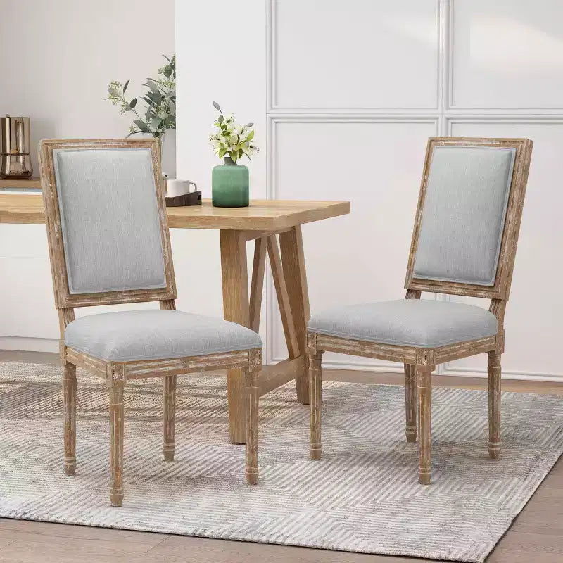 MAYEERTY Classic Dining Chair, Sturdy Frame Comfortable Seat, Dining Room Seating
