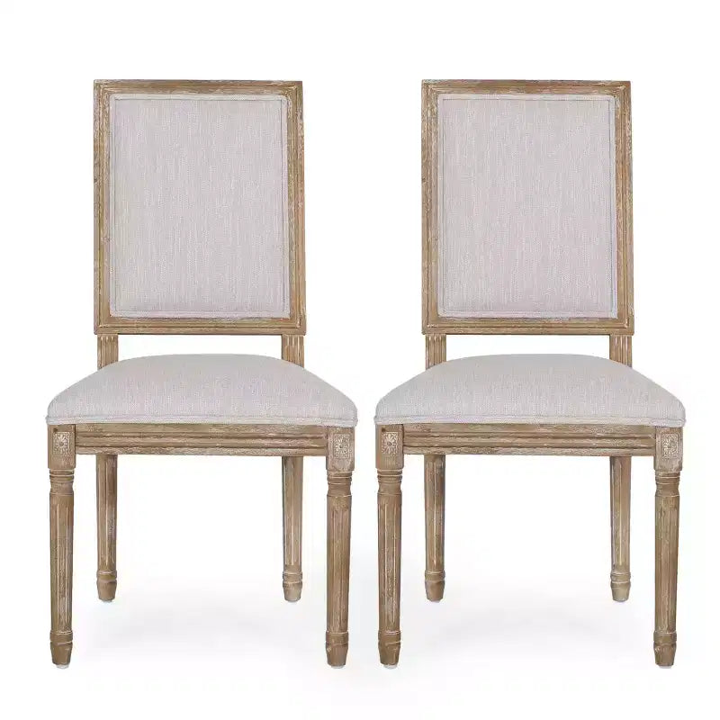 MAYEERTY Classic Dining Chair, Sturdy Frame Comfortable Seat, Dining Room Seating