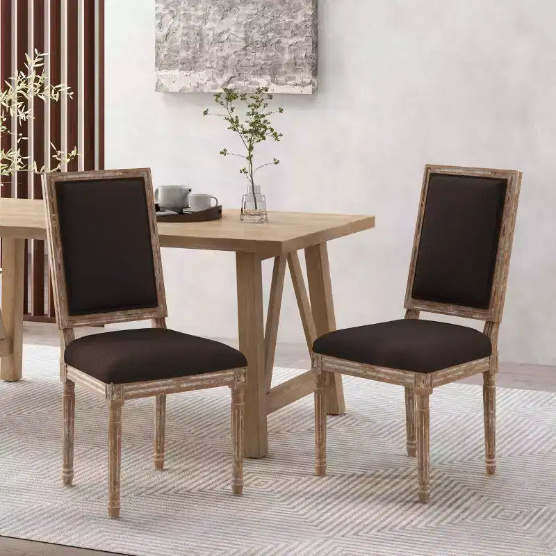 MAYEERTY Classic Dining Chair, Sturdy Frame Comfortable Seat, Dining Room Seating
