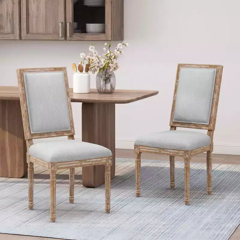 MAYEERTY Classic Dining Chair, Sturdy Frame Comfortable Seat, Dining Room Seating