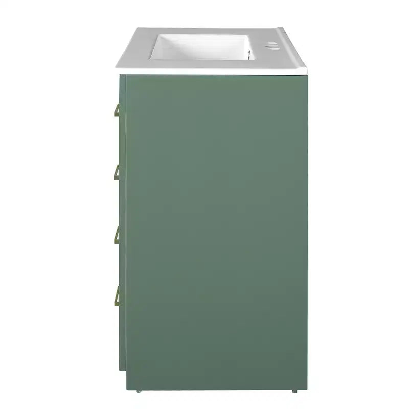 30 Bathroom Vanity with Sink, Bathroom Floor Cabinet with Drawers and Soft Closing Doors, Single Sink Bathroom Vanity
