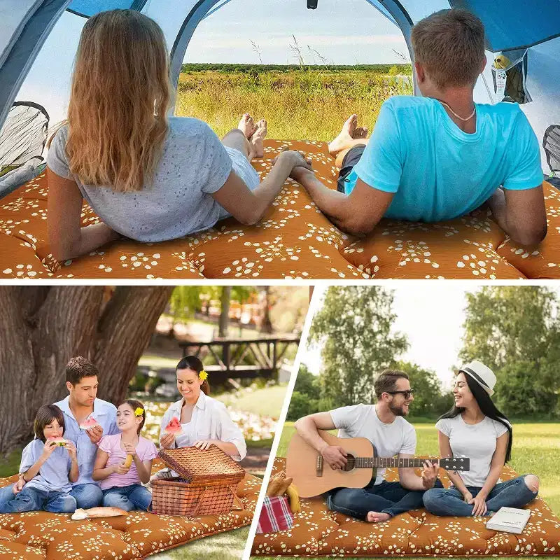 Japanese Futon Mattress, Futon Floor Mattress Japanese Style Floral Pattern Mattress for Floor, Tatami Mat, Sleeping Mattress Pad for Camping Travel