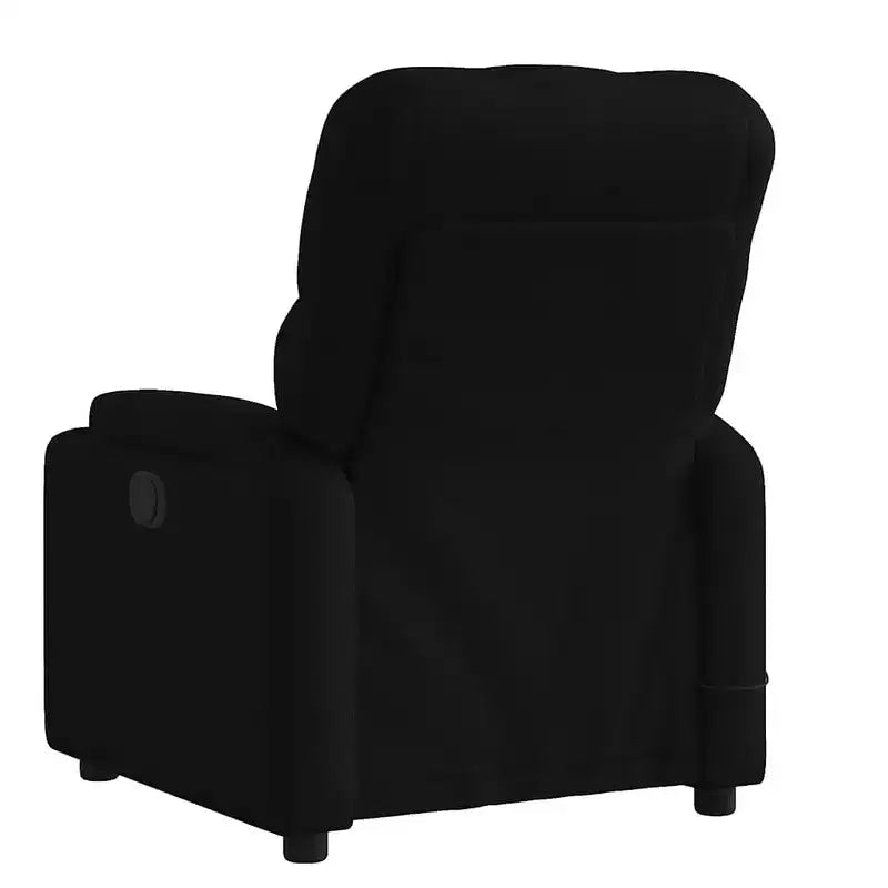 vidaXL Massage Recliner Chair Light Gray Fabric