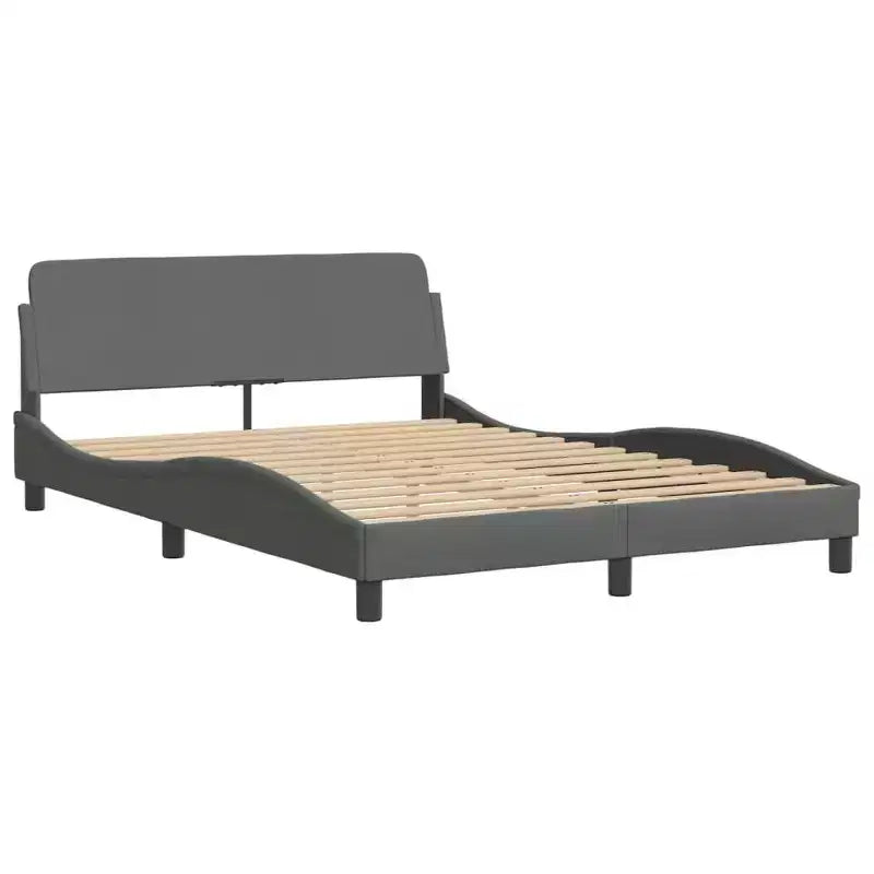 vidaXL Bed Frame without Mattress Platform Bed Base Bedstead Fabric