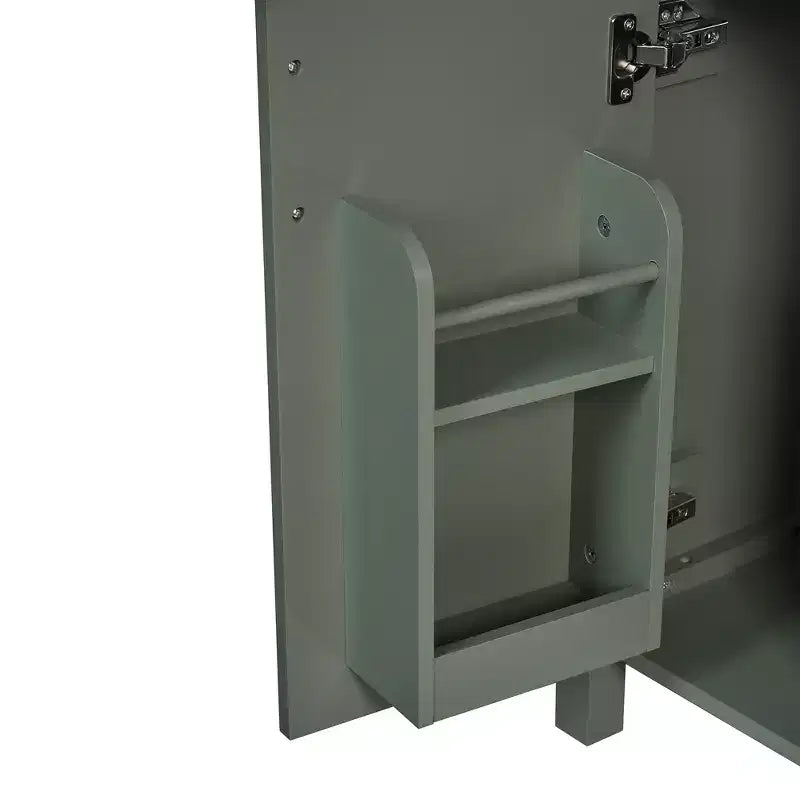 24 Small Bathroom Vanity Sink Combo with Drawers, Bathroom Floor Cabinet with Shelf and Soft Close Door