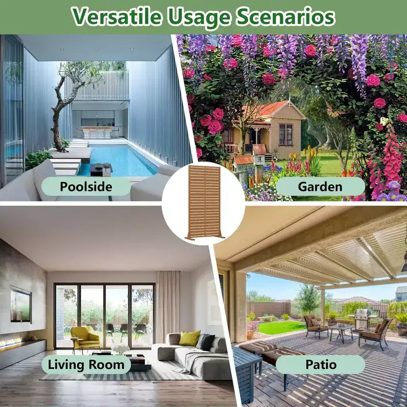Panneaux de clôture de jardin en métal pour brise-vue extérieur, treillis autoportant pour patio, terrasse, jardin 72 x 35/70/94 po (L), 59 x 30/60 po (H x L)