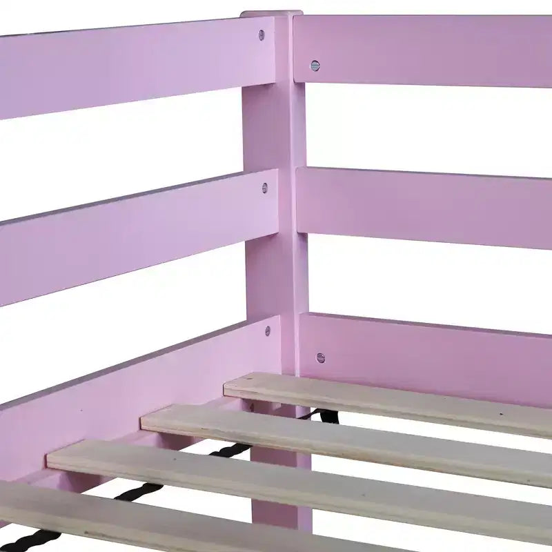 Lit mezzanine avec rangement sous le lit – gain de place – métal robuste