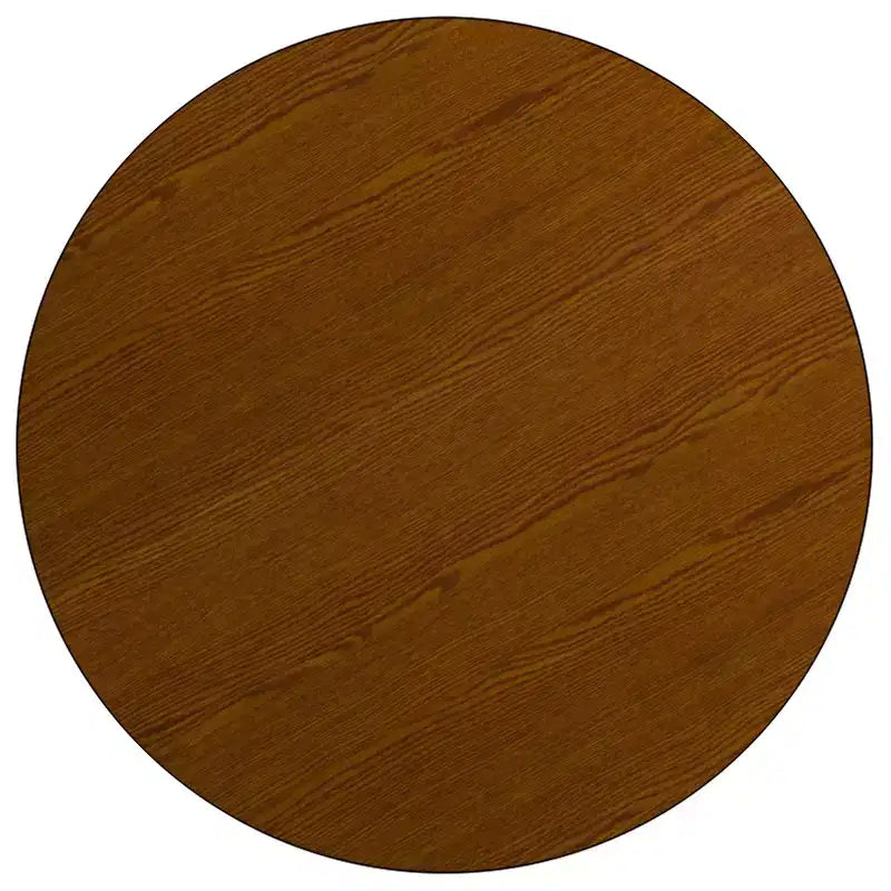 Emma and Oliver 42 Round HP Laminate Adjustable Activity Table