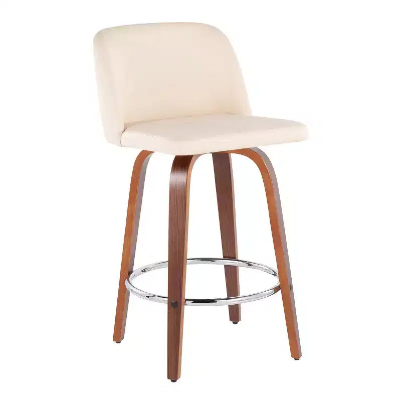 Set of 2 Toriano Square Height Barstools - LumiSource