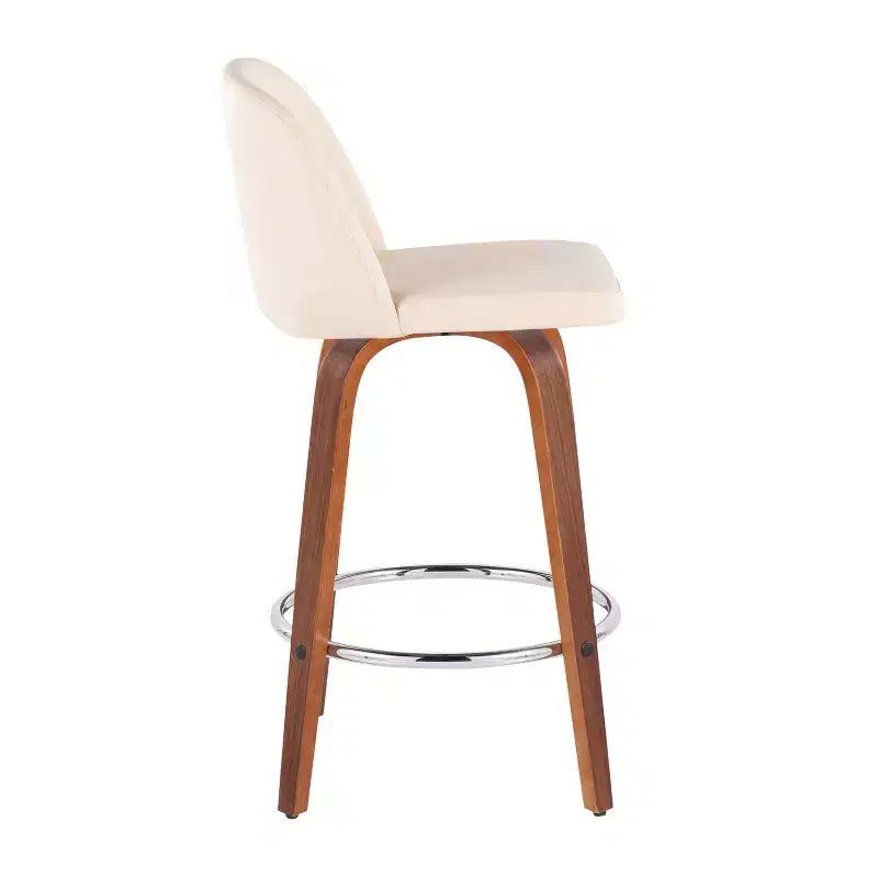 Set of 2 Toriano Square Height Barstools - LumiSource