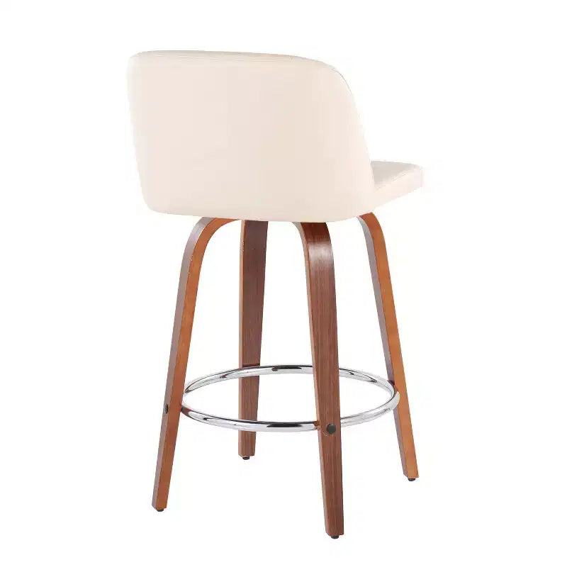 Set of 2 Toriano Square Height Barstools - LumiSource