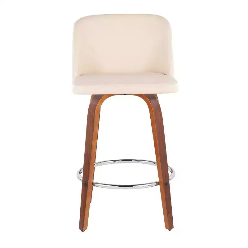 Set of 2 Toriano Square Height Barstools - LumiSource