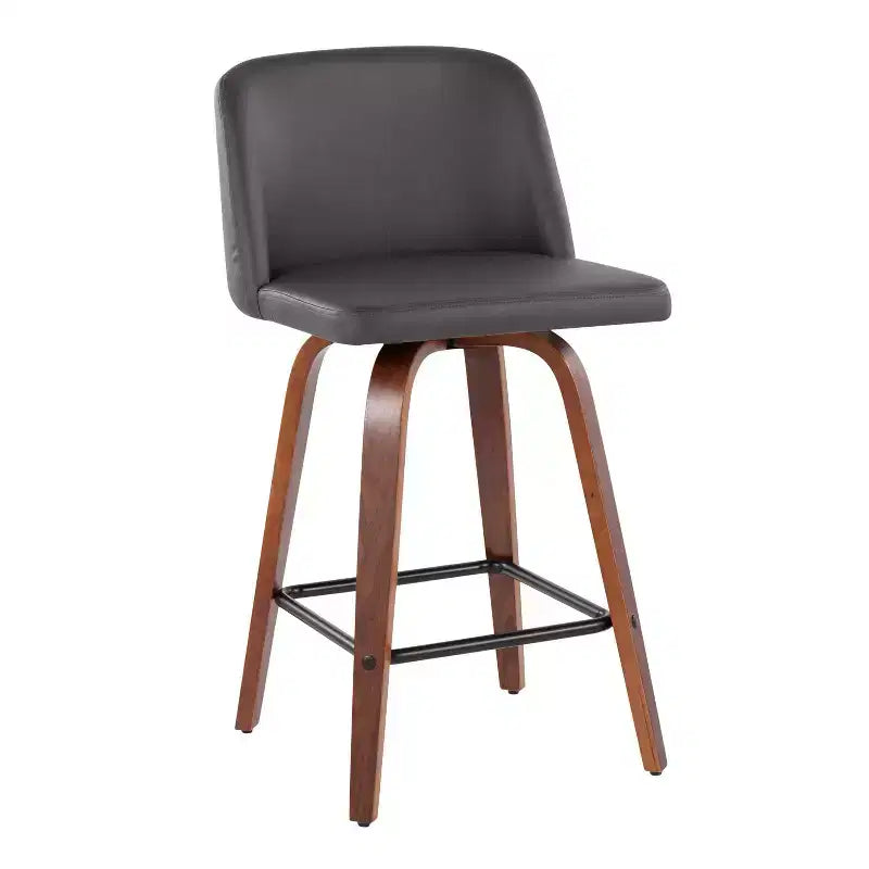 Set of 2 Toriano Square Height Barstools - LumiSource