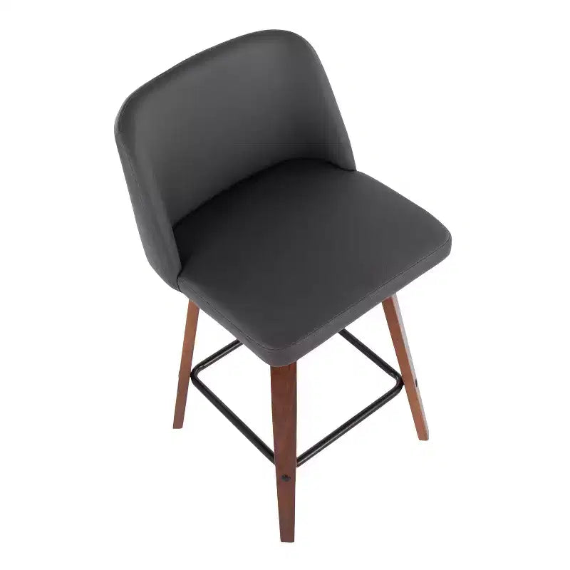 Set of 2 Toriano Square Height Barstools - LumiSource