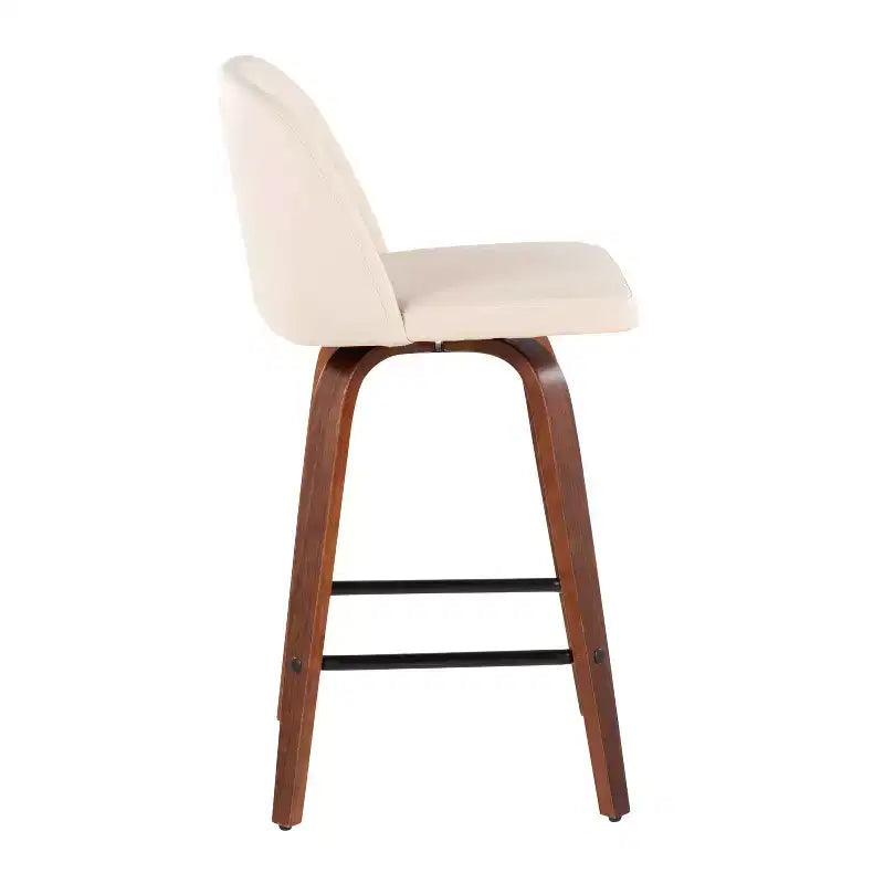 Set of 2 Toriano Square Height Barstools - LumiSource