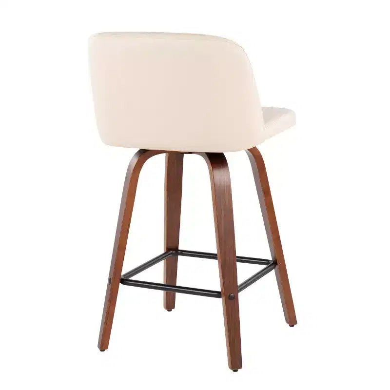 Set of 2 Toriano Square Height Barstools - LumiSource