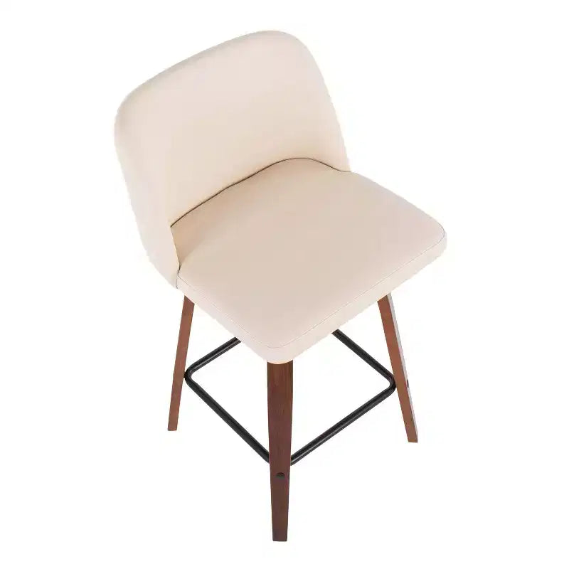 Set of 2 Toriano Square Height Barstools - LumiSource