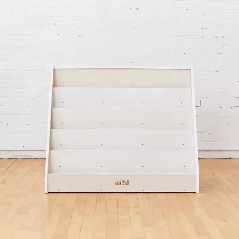 Rangement et Présentoir de Livres en Bois à Côté Unique